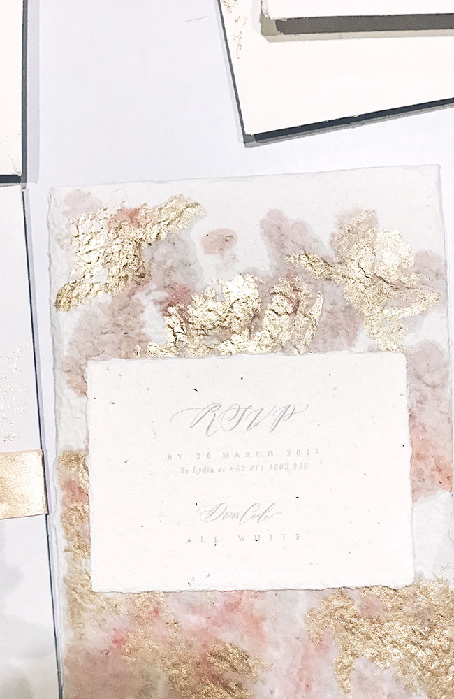 Blush & Gold Baby Shower Stationery gallery image