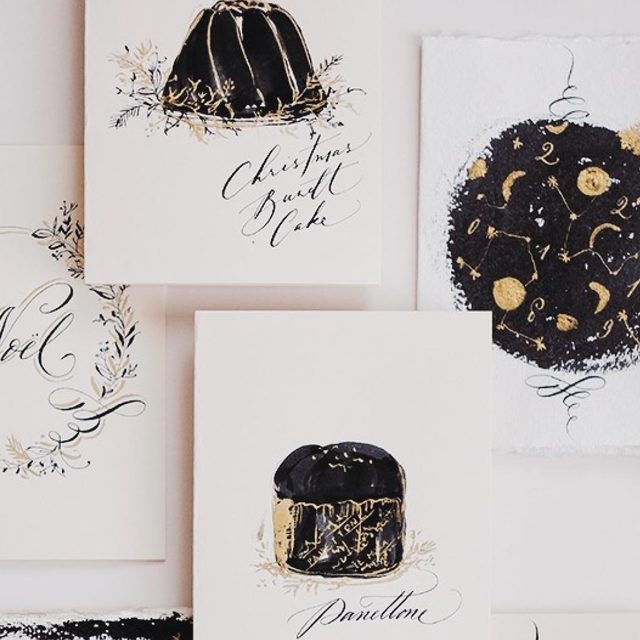 Modern Calligraphy and Illustrative Card Making Image Gallery