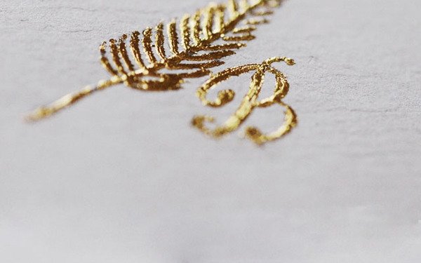 Basic Calligraphy & Gold Foil 