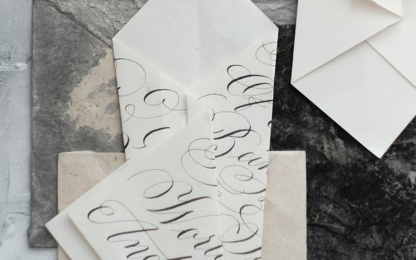 Calligraphe enveloppe Paris / calligraphie enveloppe mariage